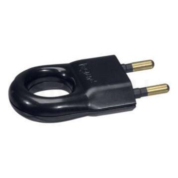 Legrand 050163 fekete földeletlen csatlakozódugó