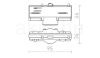 EUTRAC adapter háromfázisú áramkörös sínre fekete  230V 