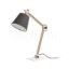 NIZZA 18/15 lámpabúra  Polycotton fekete/fehér PVC  max. 28W