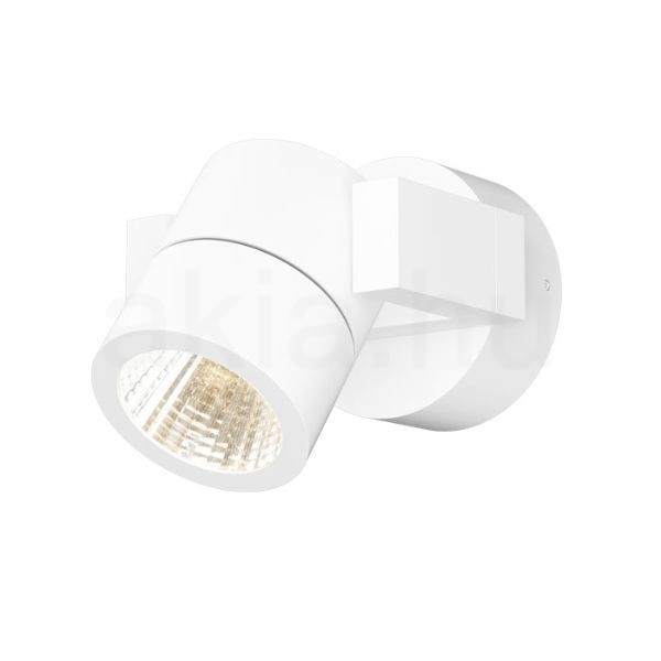 ORIT fali lámpa fehér /alumínium 230V LED 6W 80° IP44  3000K