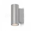MIZZI II  ezüstszürke  230V LED GU10 2x8W IP54