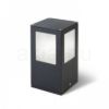 PONDER 20 fali/állólámpa fekete  230V LED E27 15W IP44