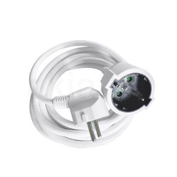 Technik Professional Hosszabbító (lengokábel) Fehér 3m kábellel 3x1,5mm2 16A
